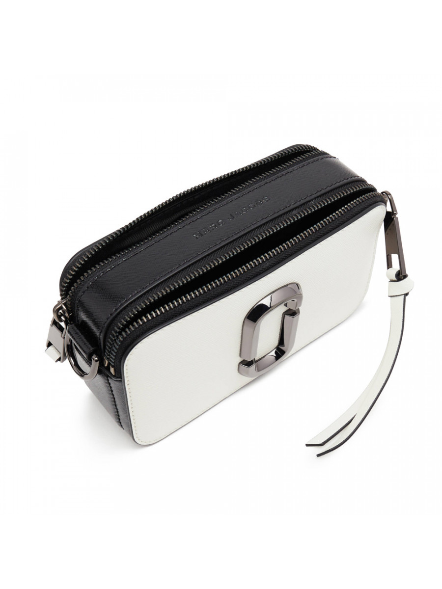 СУМКА MARC JACOBS THE BI-COLOR SNAPSHOT BLACK/WHITE