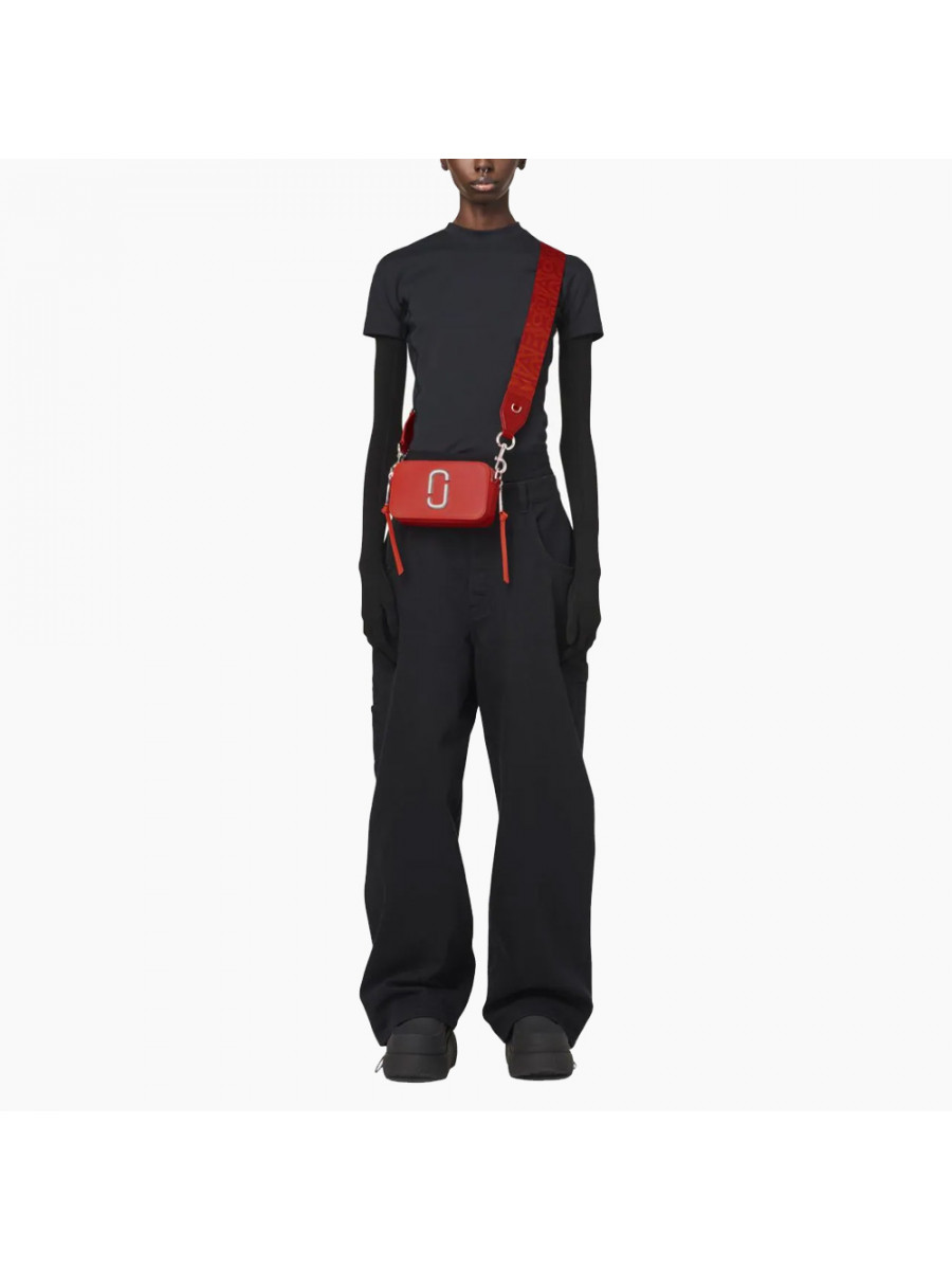СУМКА MARC JACOBS THE BI-COLOR SNAPSHOT ELECTRIC ORANGE MULTI