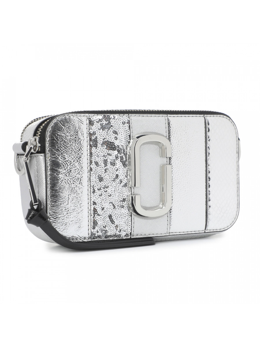 СУМКА MARC JACOBS THE SNAPSHOT METALLIC STRIPE