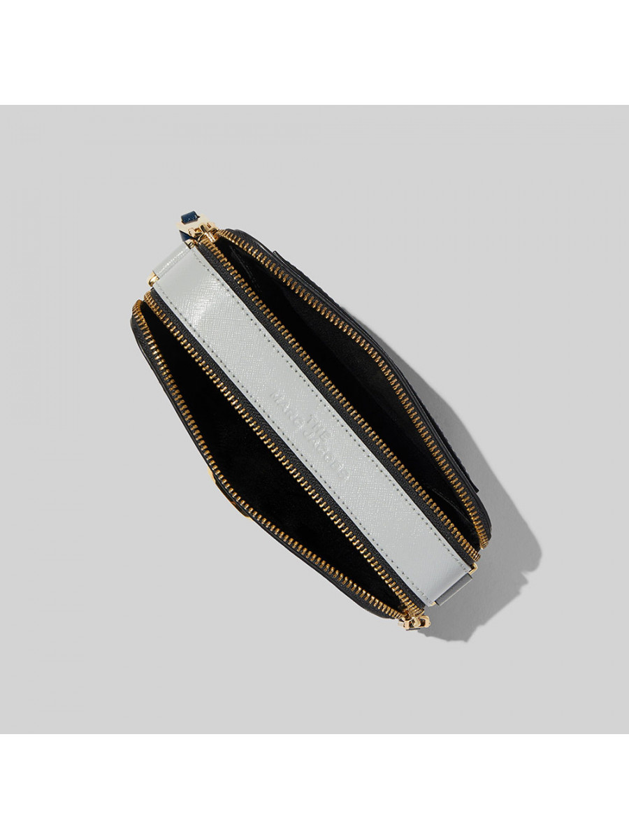 СУМКА MARC JACOBS LOGO STRAP SNAPSHOT NEW BLUE SEA MULTI