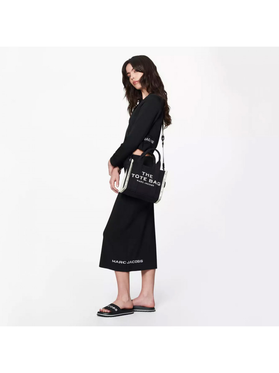 СУМКА MARC JACOBS THE JACQUARD SMALL TOTE BAG BLACK