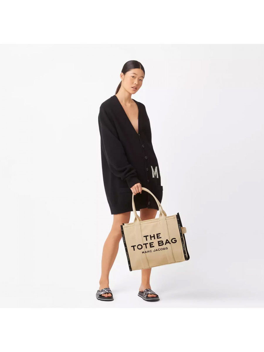 СУМКА MARC JACOBS THE JACQUARD LARGE TOTE BAG WARM SAND