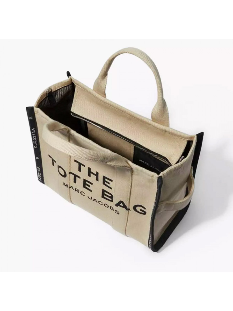 СУМКА MARC JACOBS THE JACQUARD MEDIUM TOTE BAG WARM SAND