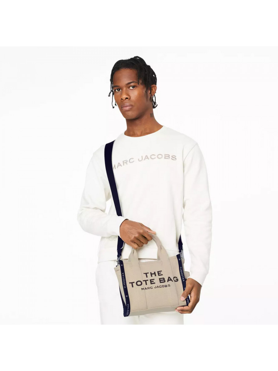 СУМКА MARC JACOBS THE JACQUARD SMALL TOTE BAG WARM SAND
