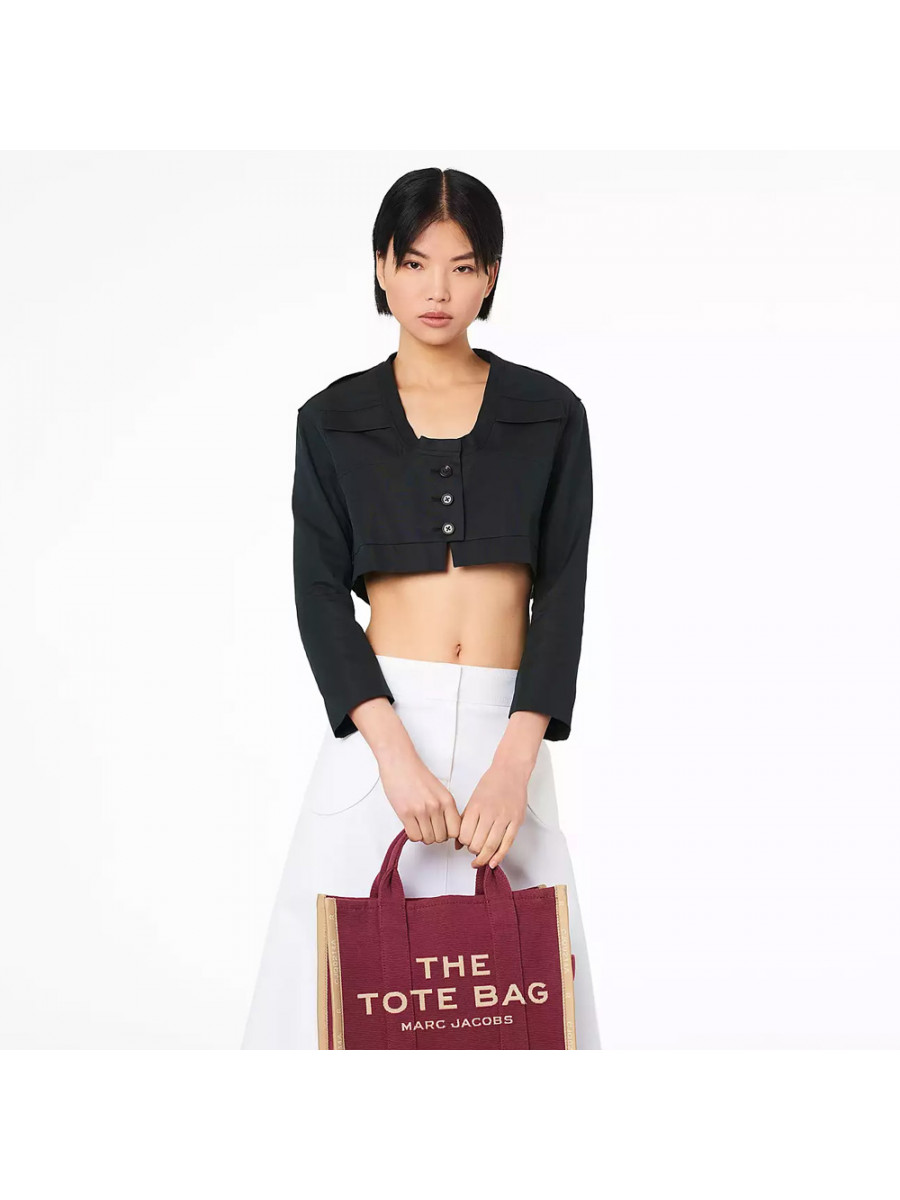 СУМКА MARC JACOBS THE JACQUARD MEDIUM TOTE BAG MERLOT