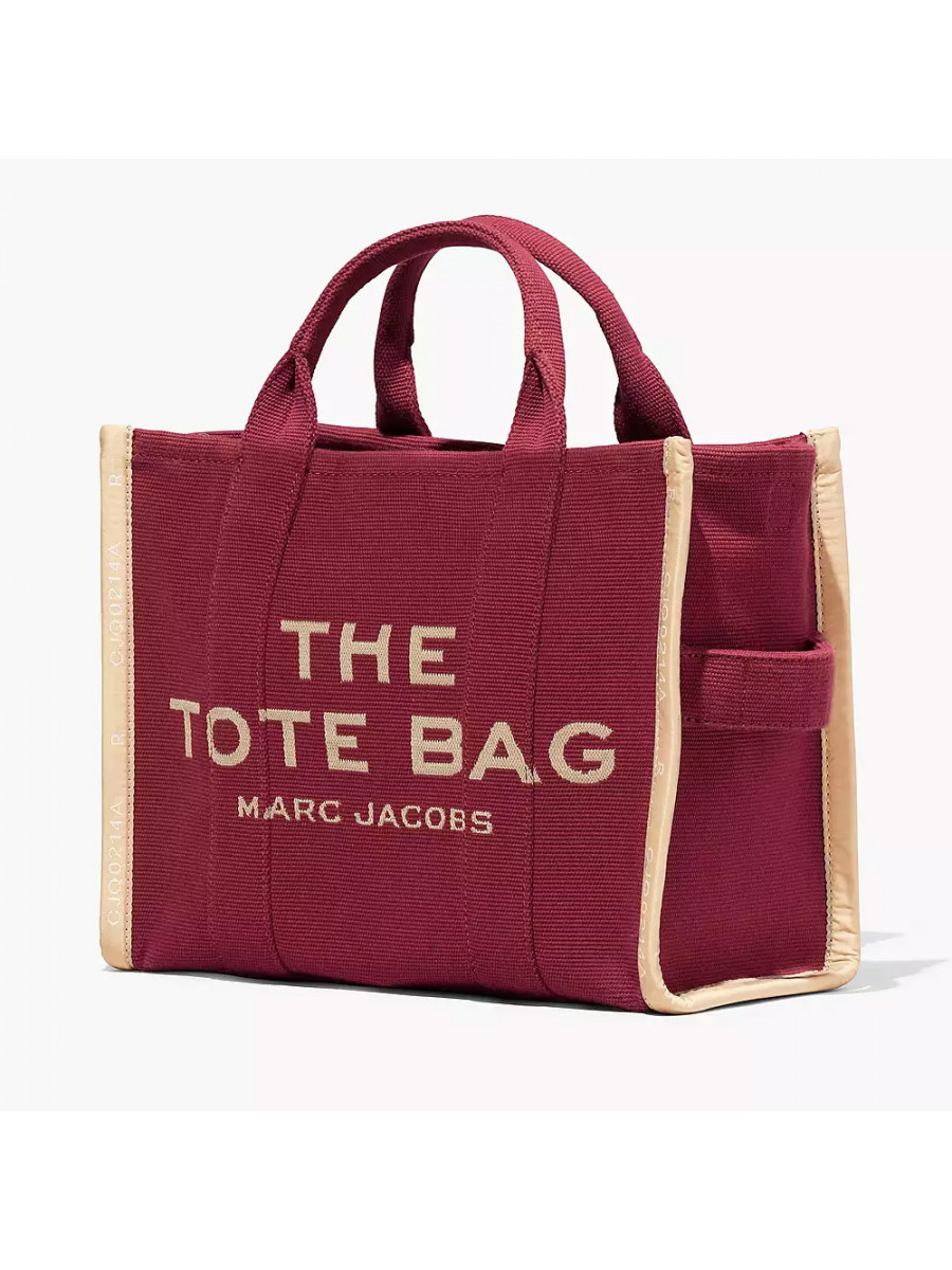 СУМКА MARC JACOBS THE JACQUARD MEDIUM TOTE BAG MERLOT