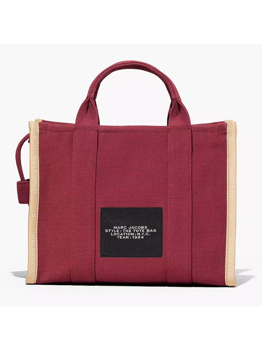 СУМКА MARC JACOBS THE JACQUARD MEDIUM TOTE BAG MERLOT