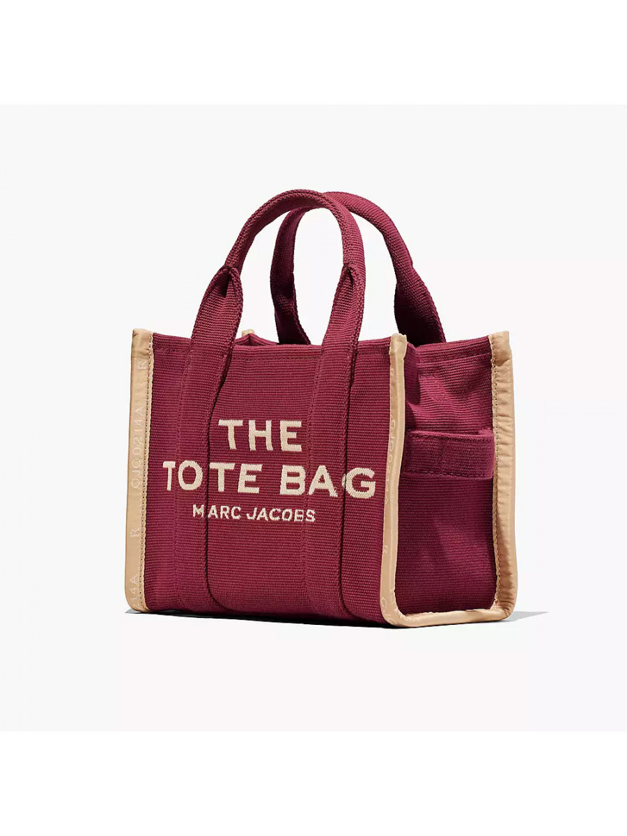 СУМКА MARC JACOBS THE JACQUARD SMALL TOTE BAG MERLOT
