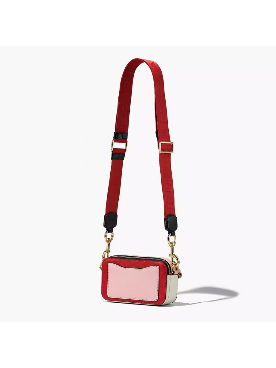 СУМКА MARC JACOBS THE COLORBLOCK SNAPSHOT TRUE RED MULTI
