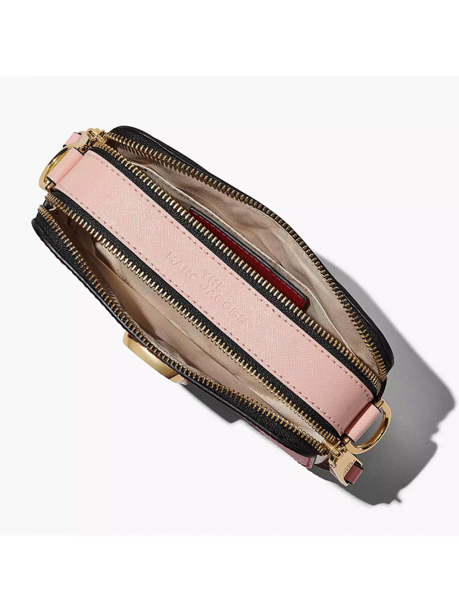СУМКА MARC JACOBS THE COLORBLOCK SNAPSHOT TRUE RED MULTI