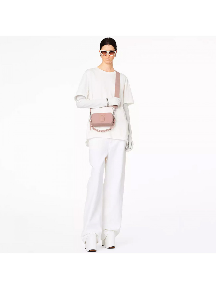 СУМКА MARC JACOBS THE PATENT LEATHER SNAPSHOT ROSE