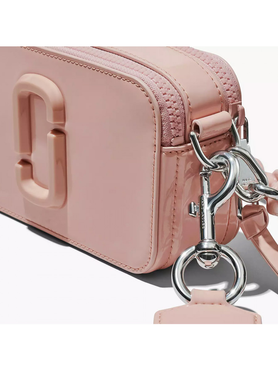 СУМКА MARC JACOBS THE PATENT LEATHER SNAPSHOT ROSE