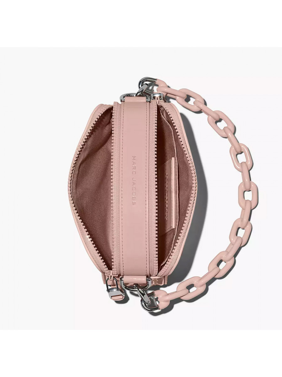 СУМКА MARC JACOBS THE PATENT LEATHER SNAPSHOT ROSE