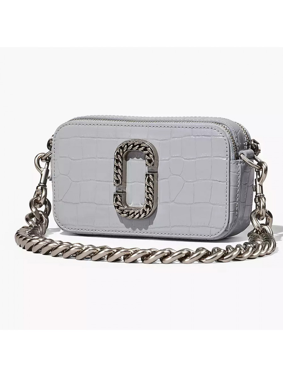 СУМКА MARC JACOBS THE CROC-EMBOSSED SNAPSHOT QUARRY