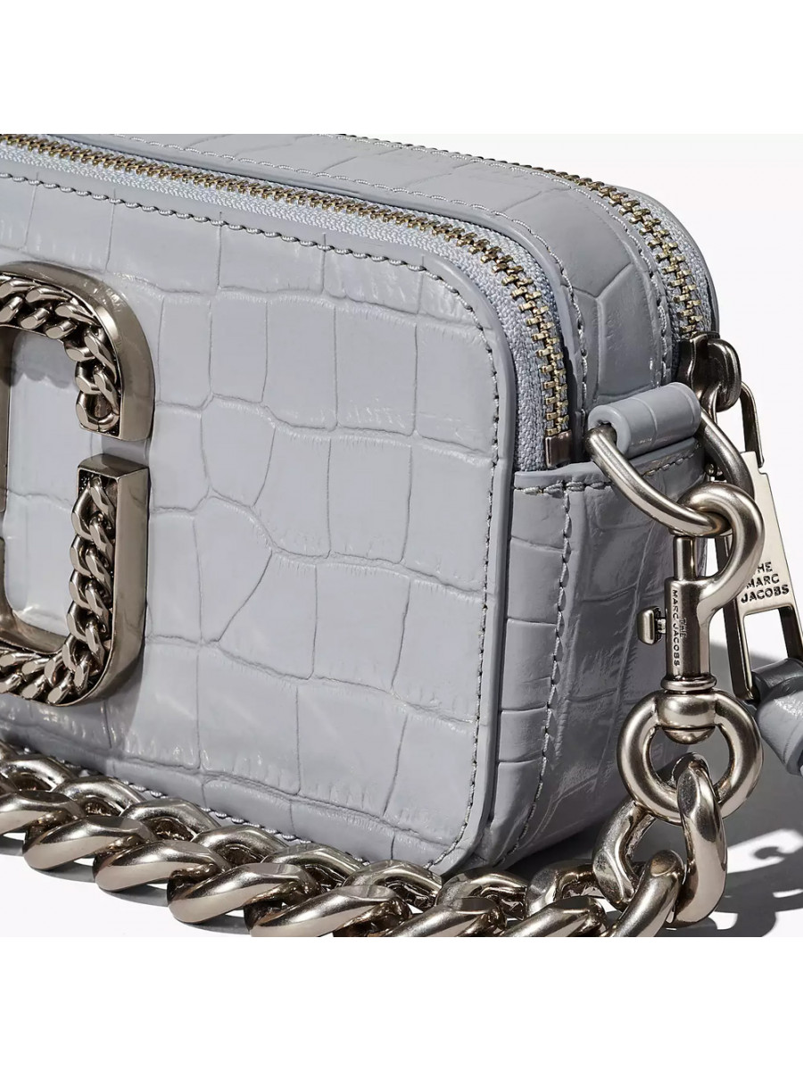 СУМКА MARC JACOBS THE CROC-EMBOSSED SNAPSHOT QUARRY