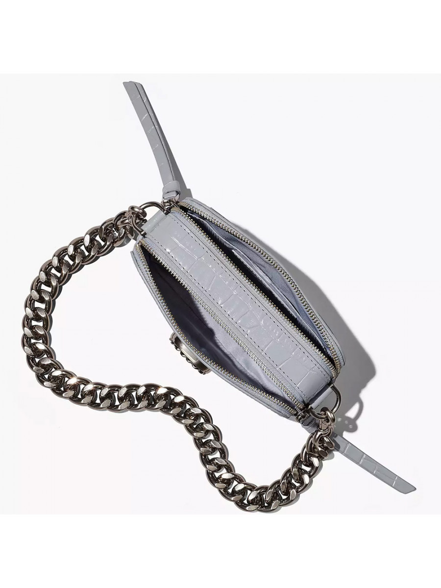 СУМКА MARC JACOBS THE CROC-EMBOSSED SNAPSHOT QUARRY