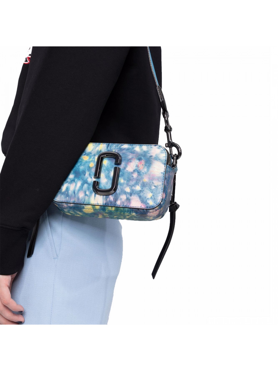 СУМКА MARC JACOBS SNAPSHOT BLUE WATERCOLOR