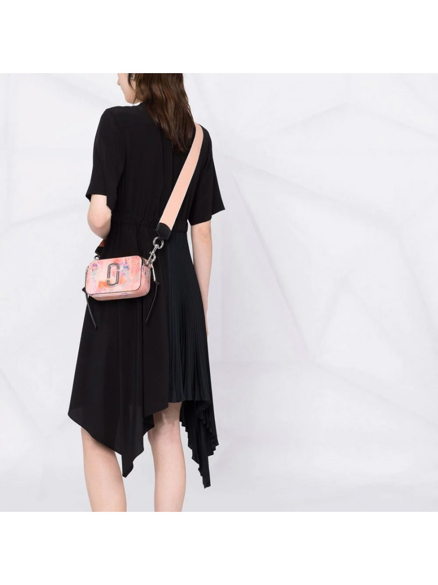 СУМКА MARC JACOBS SNAPSHOT PINK WATERCOLOR NUDE MULTI
