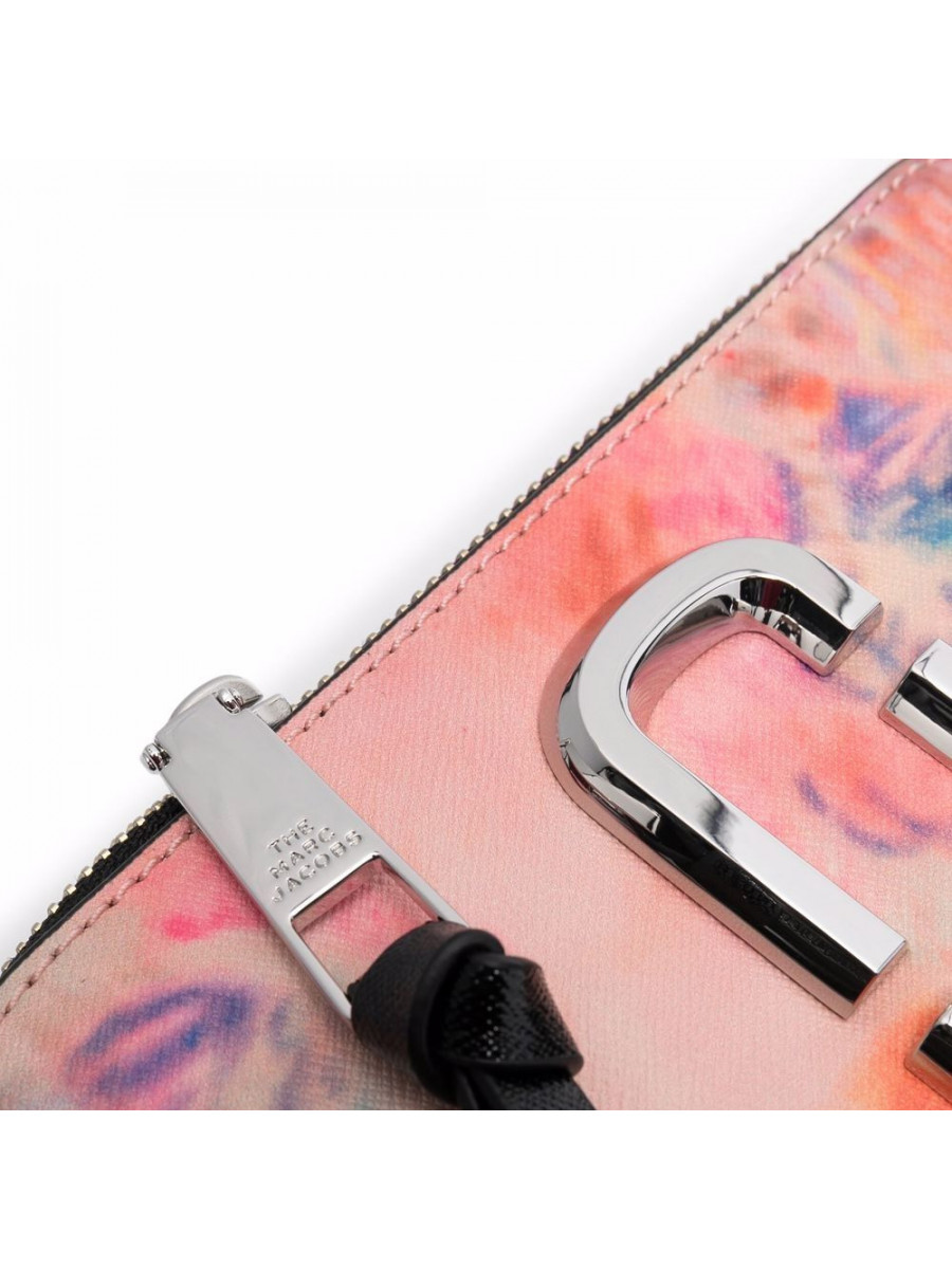 СУМКА MARC JACOBS SNAPSHOT PINK WATERCOLOR NUDE MULTI