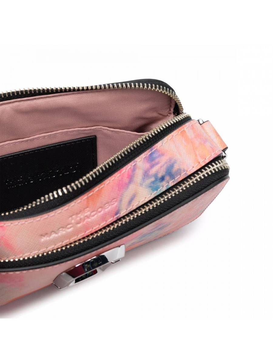 СУМКА MARC JACOBS SNAPSHOT PINK WATERCOLOR NUDE MULTI