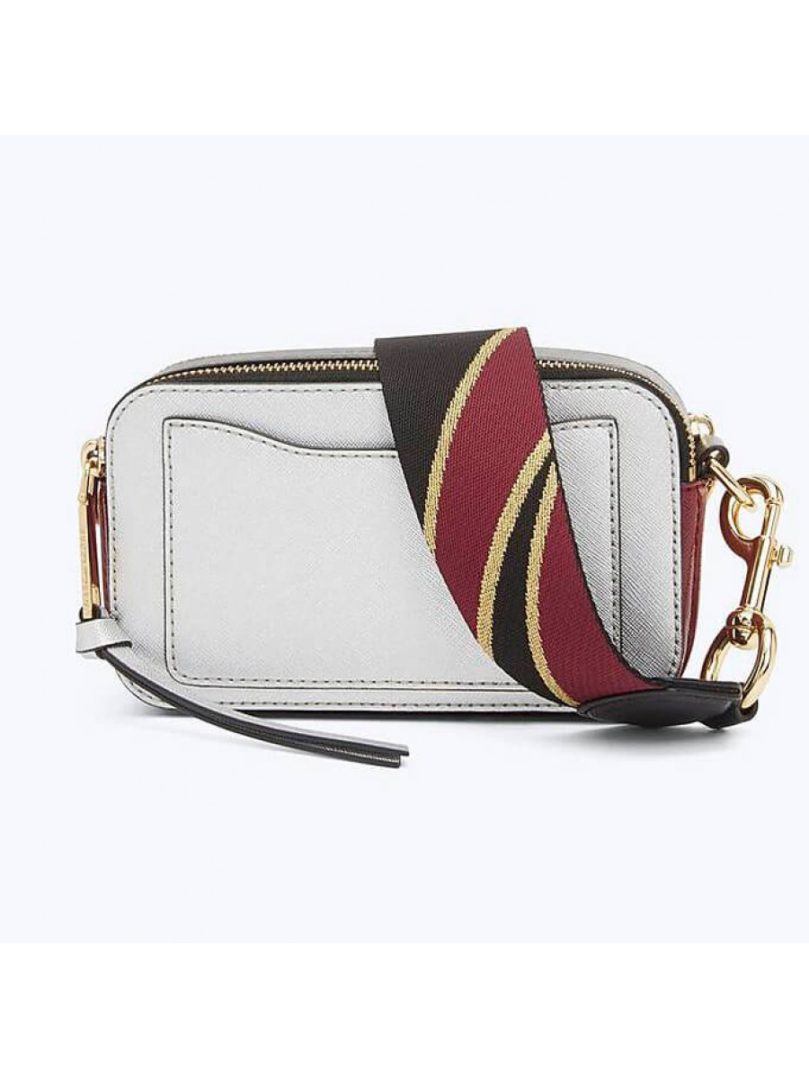 СУМКА MARC JACOBS SNAPSHOT SILVER MULTI