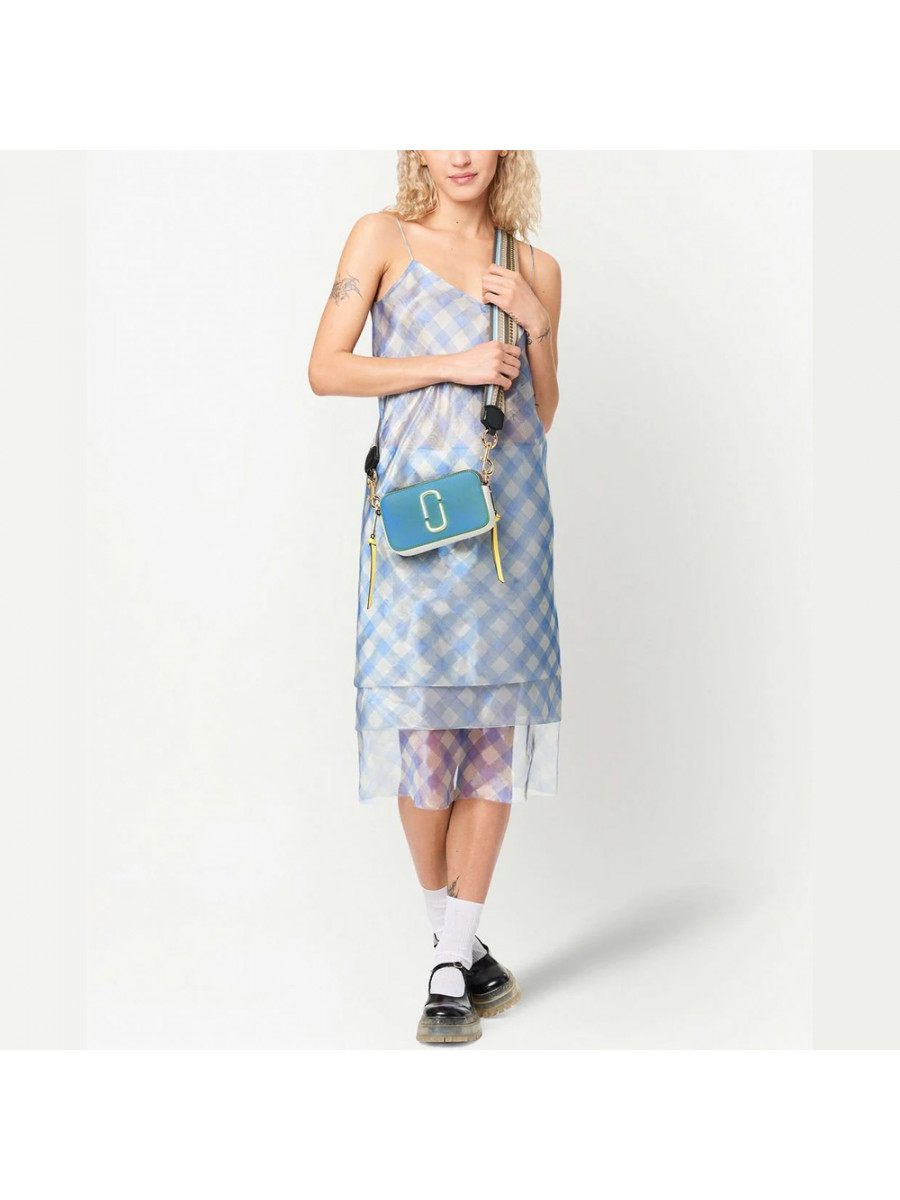 СУМКА MARC JACOBS THE SNAPSHOT COLORBLOCK AIR BLUE MULTI
