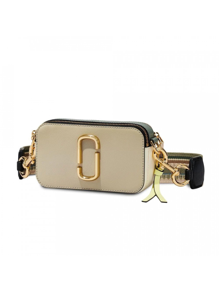 СУМКА MARC JACOBS THE SNAPSHOT COLORBLOCK SILVER SAGE MULTI