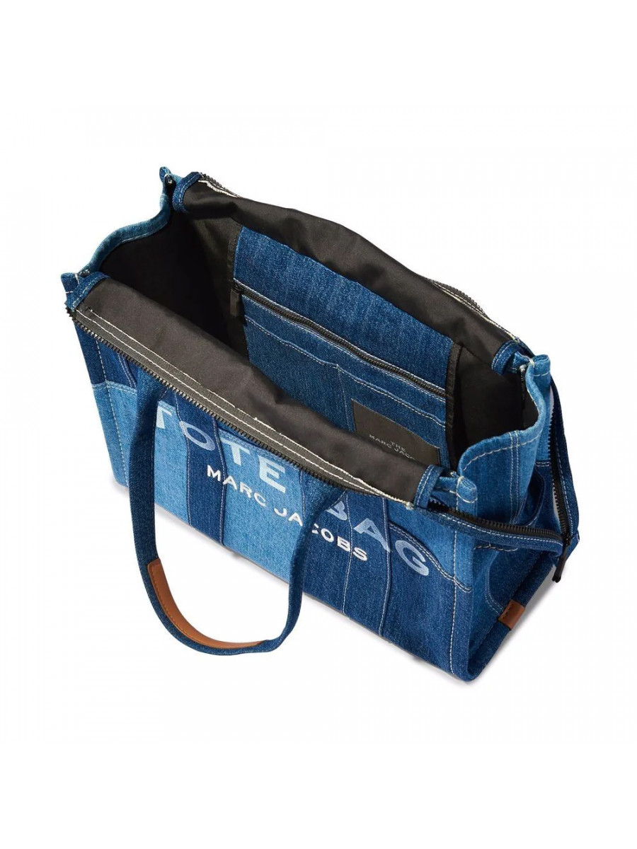 СУМКА MARC JACOBS THE DENIM LARGE TOTE BAG BLUE