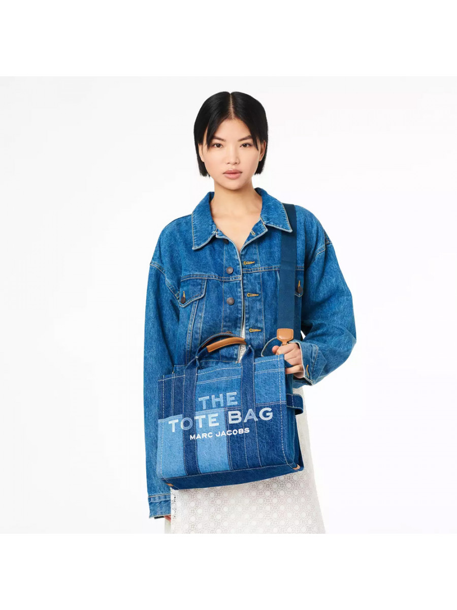 СУМКА MARC JACOBS THE DENIM MEDIUM TOTE BAG BLUE