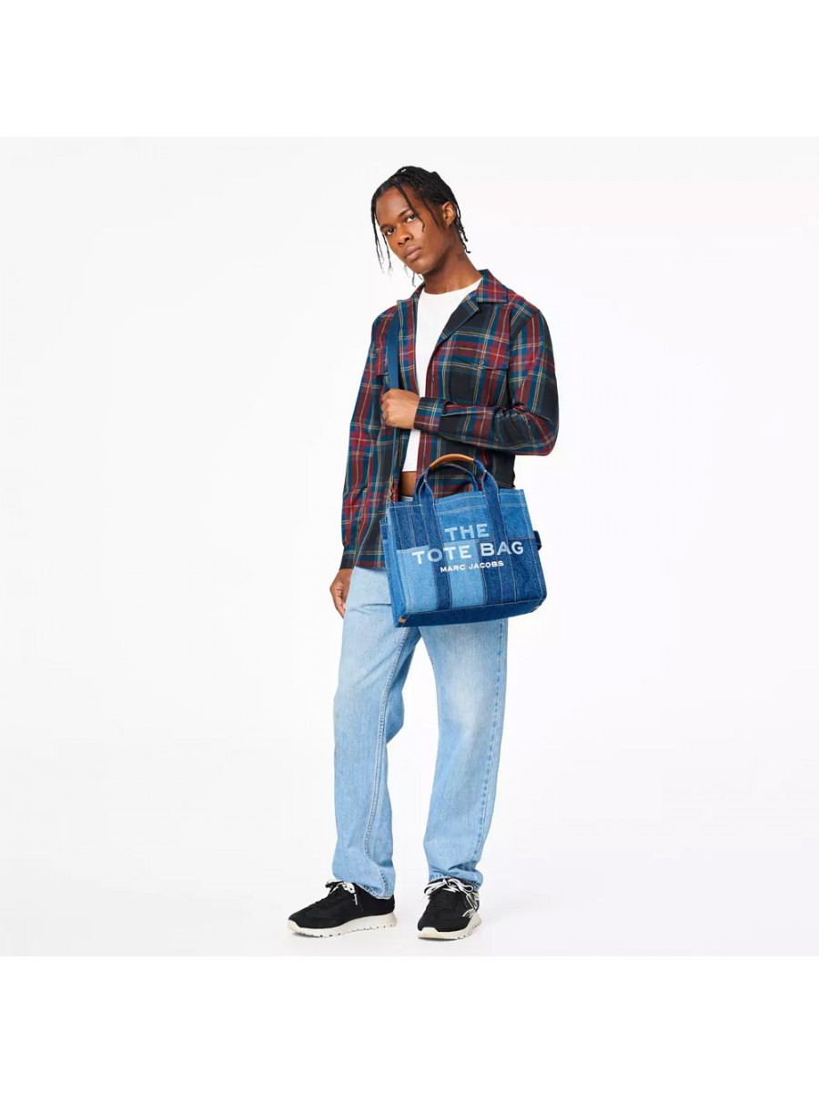 СУМКА MARC JACOBS THE DENIM MEDIUM TOTE BAG BLUE