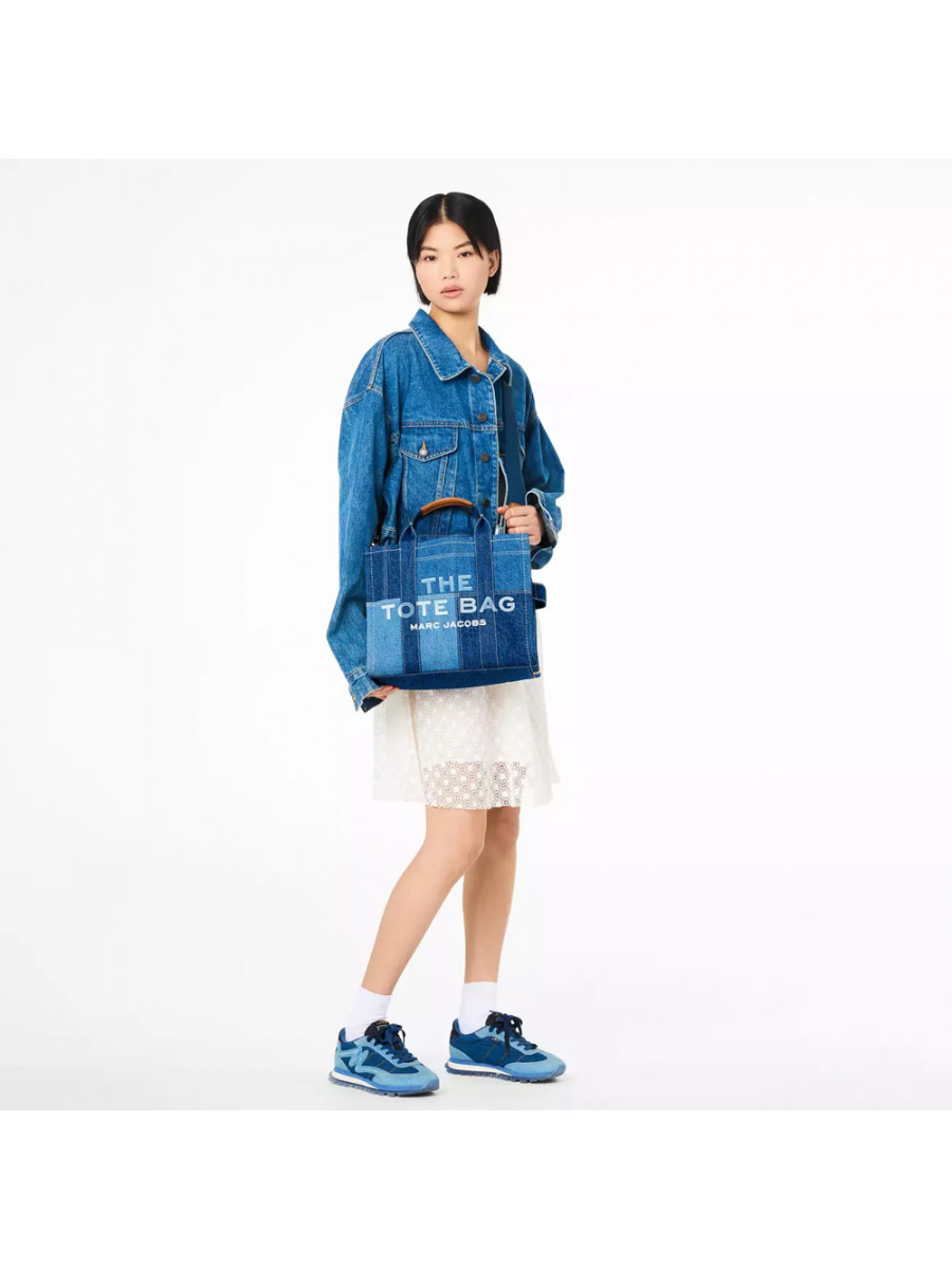 СУМКА MARC JACOBS THE DENIM MEDIUM TOTE BAG BLUE