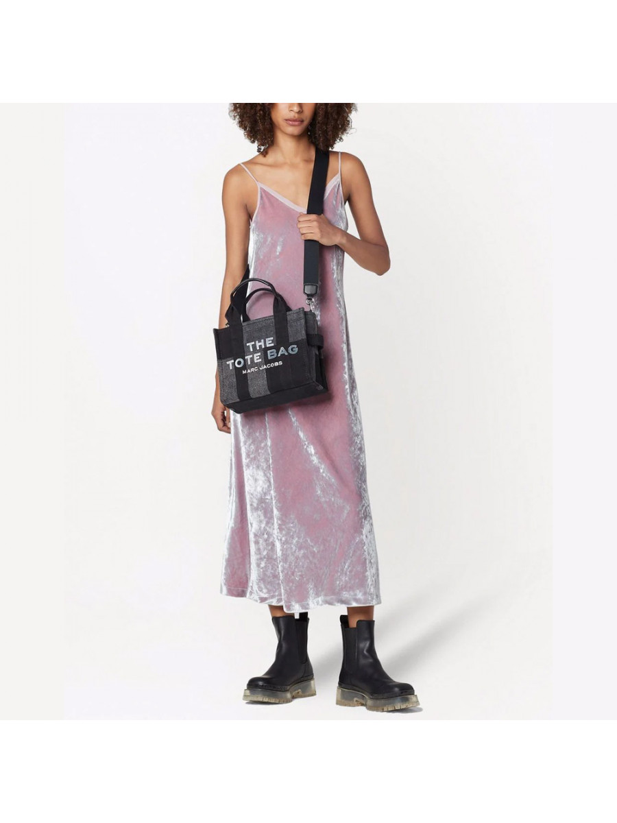 СУМКА MARC JACOBS THE DENIM MEDIUM TRAVELER TOTE BAG BLACK