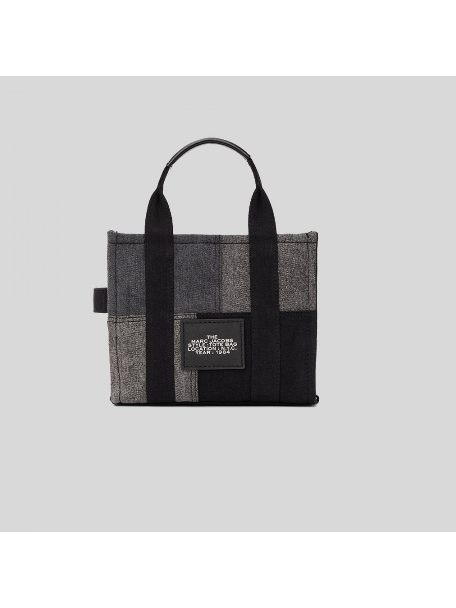 СУМКА MARC JACOBS THE DENIM SMALL TRAVELER TOTE BAG BLACK