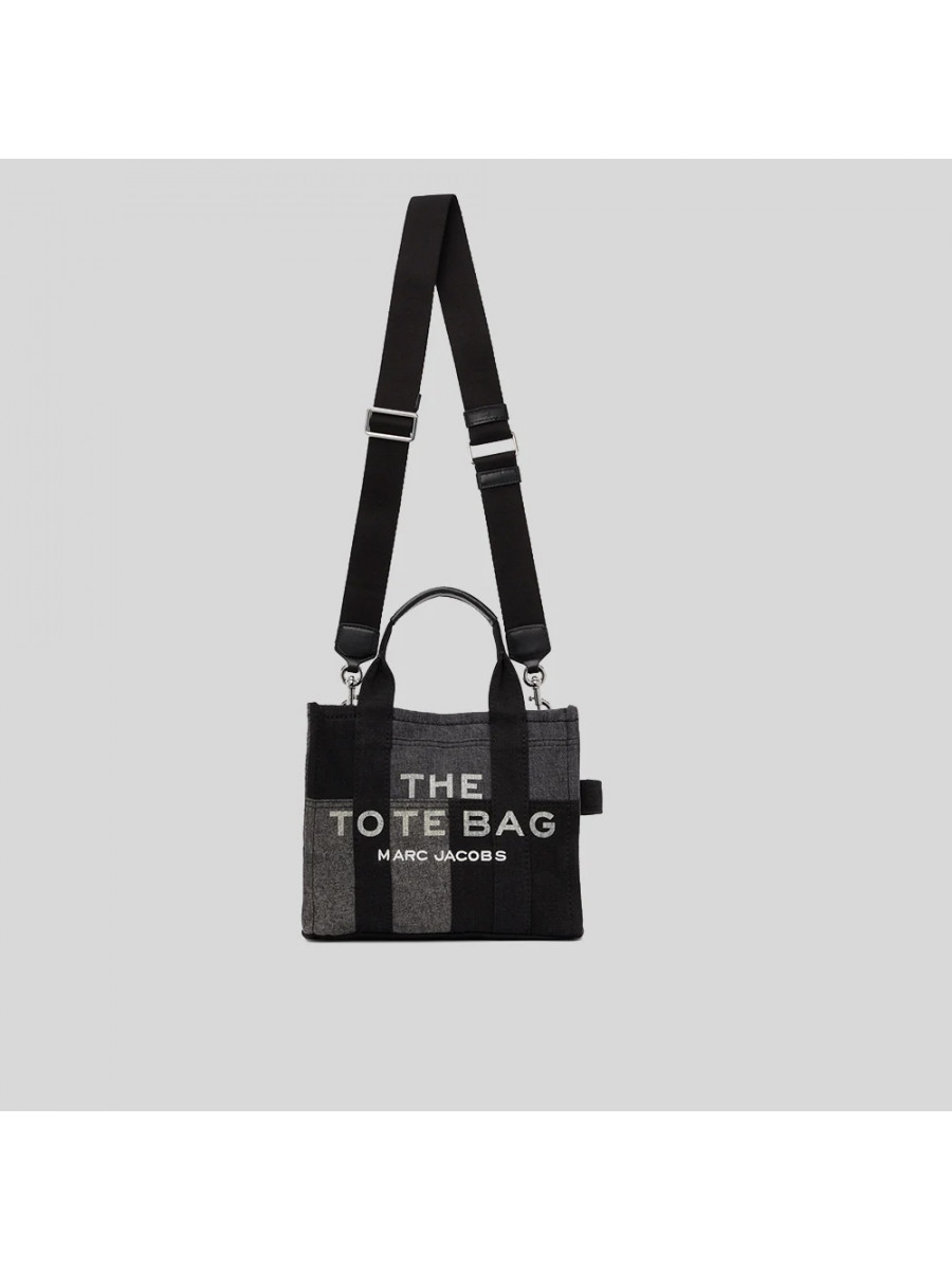 СУМКА MARC JACOBS THE DENIM SMALL TRAVELER TOTE BAG BLACK