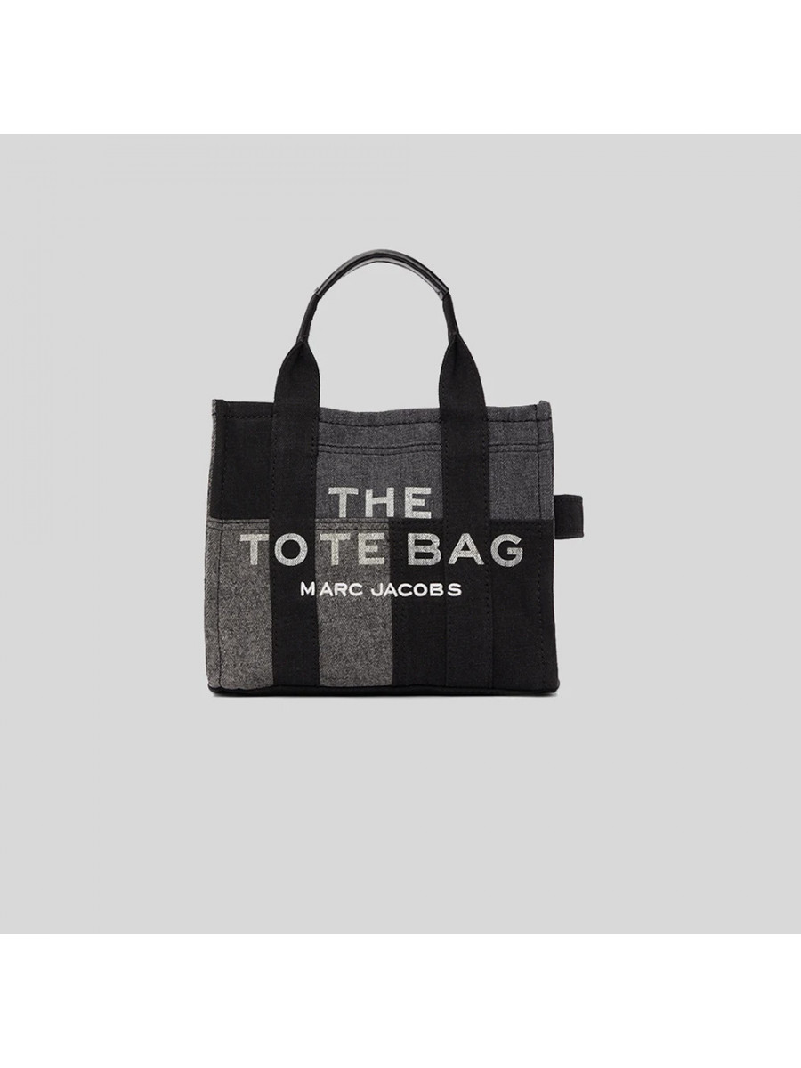 СУМКА MARC JACOBS THE DENIM SMALL TRAVELER TOTE BAG BLACK