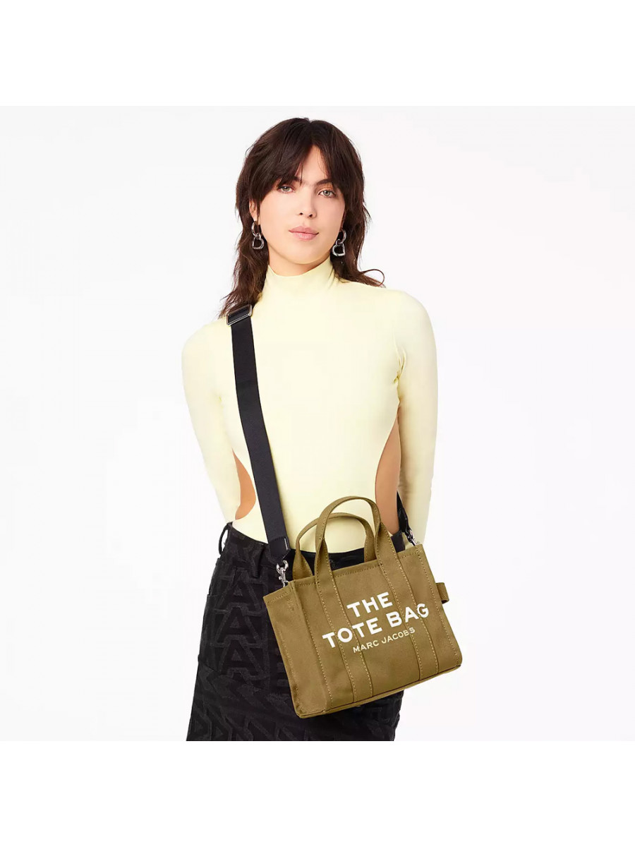 СУМКА MARC JACOBS THE SMALL TOTE BAG SLATE GREEN