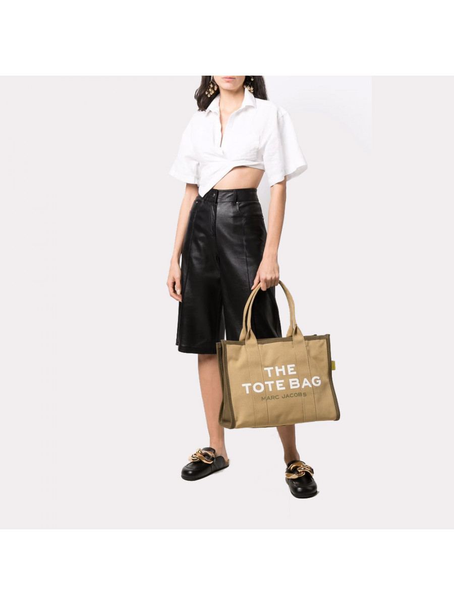 СУМКА MARC JACOBS THE LARGE COLORBLOCK TOTE BAG SLATE GREEN MULTI
