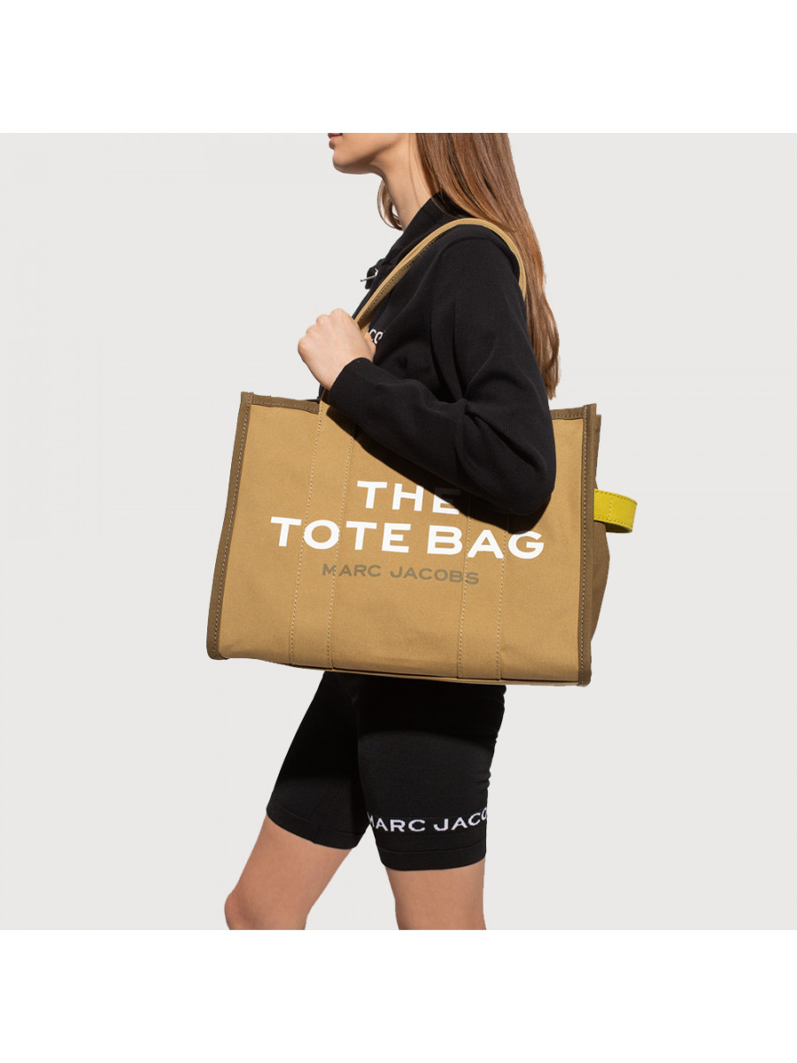 СУМКА MARC JACOBS THE LARGE COLORBLOCK TOTE BAG SLATE GREEN MULTI