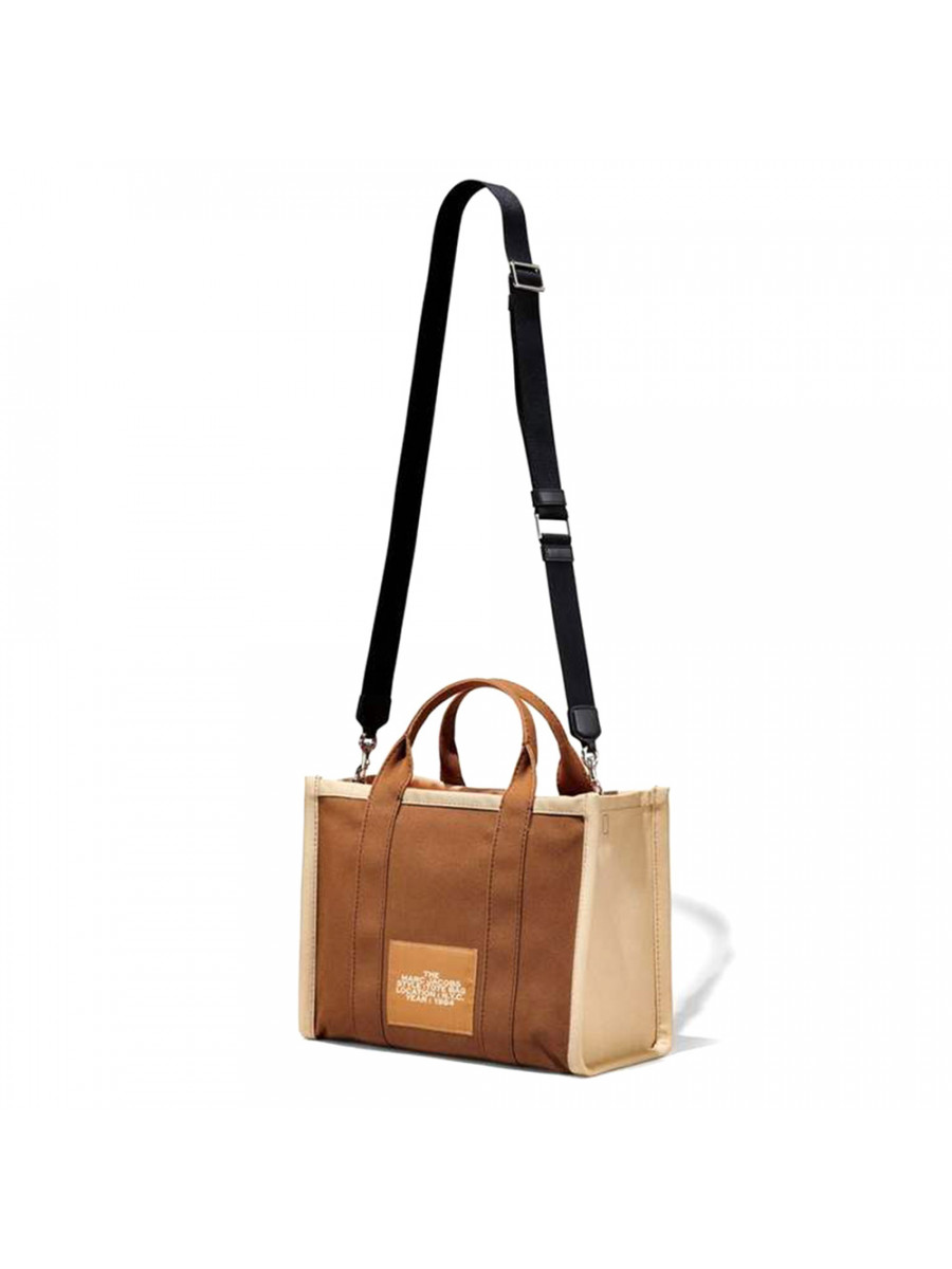 СУМКА MARC JACOBS THE COLORBLOCK MEDIUM TOTE BAG BROWN MULTI