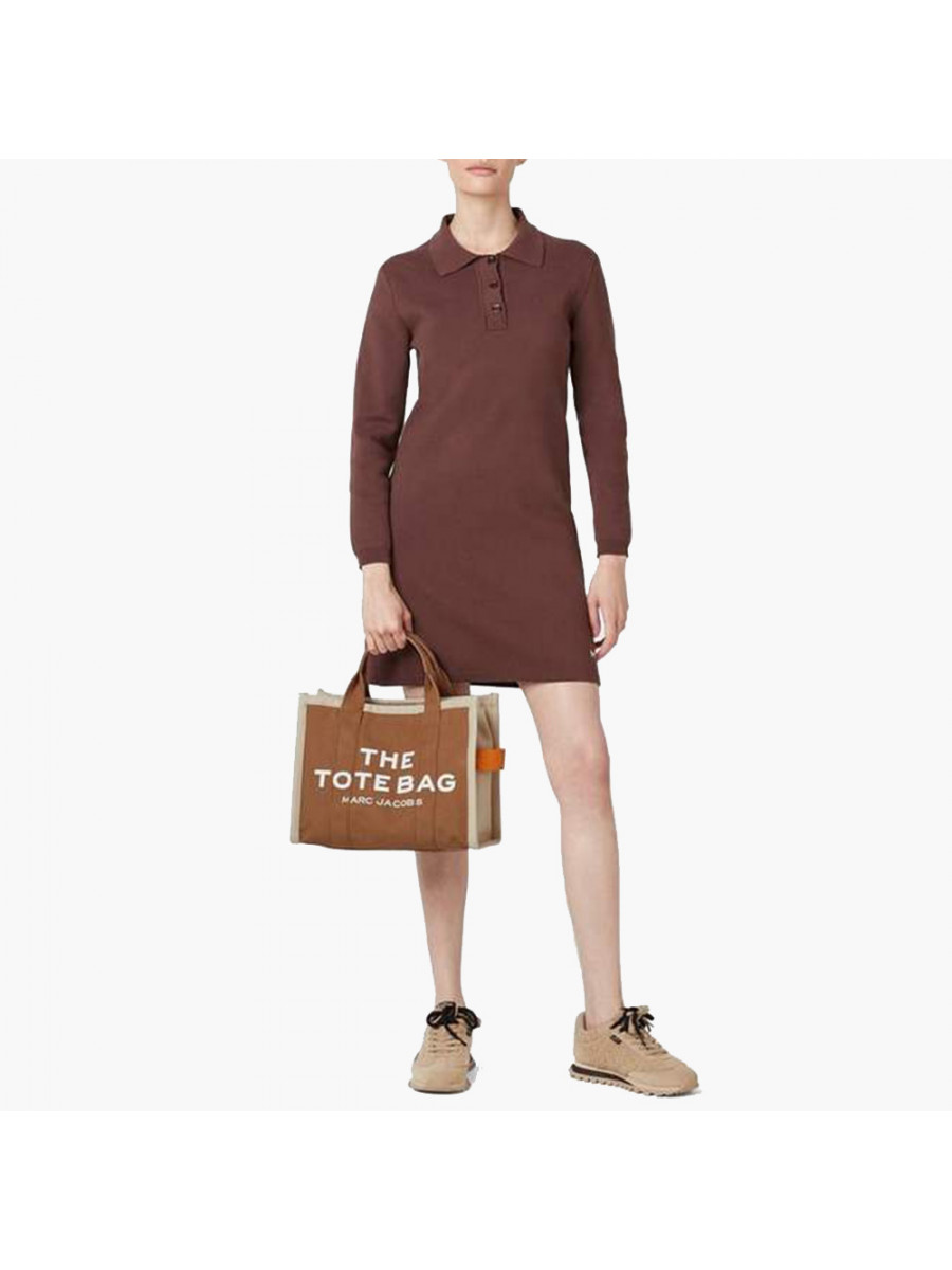 СУМКА MARC JACOBS THE COLORBLOCK MEDIUM TOTE BAG BROWN MULTI