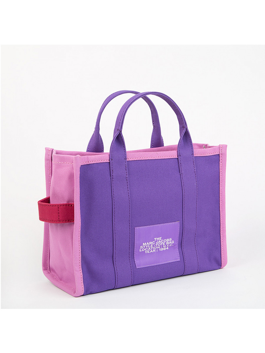 СУМКА MARC JACOBS THE COLORBLOCK MEDIUM TOTE BAG PURPLE POTION MULTI