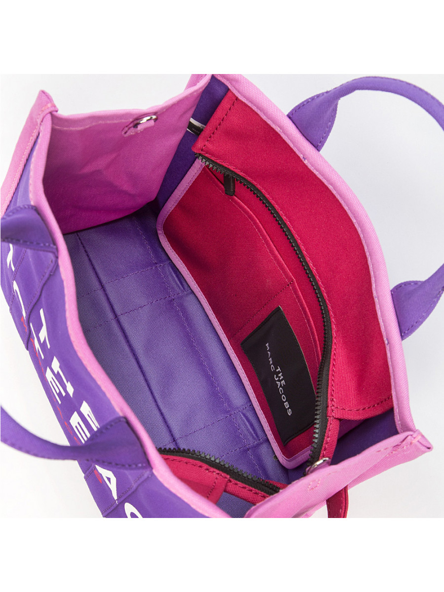 СУМКА MARC JACOBS THE COLORBLOCK MEDIUM TOTE BAG PURPLE POTION MULTI