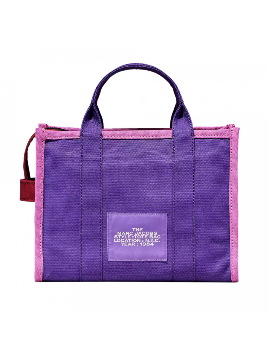 СУМКА MARC JACOBS THE COLORBLOCK MEDIUM TOTE BAG PURPLE POTION MULTI