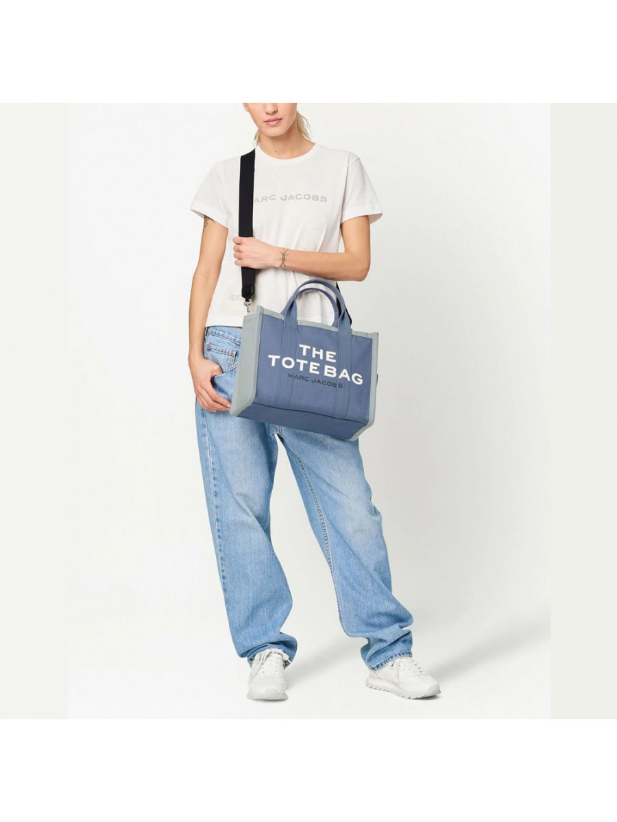 СУМКА MARC JACOBS THE COLORBLOCK MEDIUM TOTE BAG BLUE MULTI