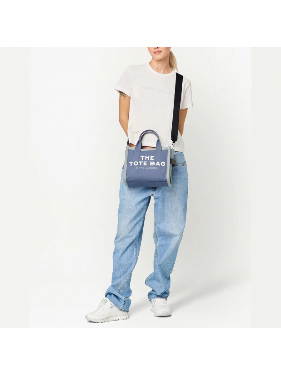 СУМКА MARC JACOBS THE COLORBLOCK SMALL TOTE BAG BLUE MULTI