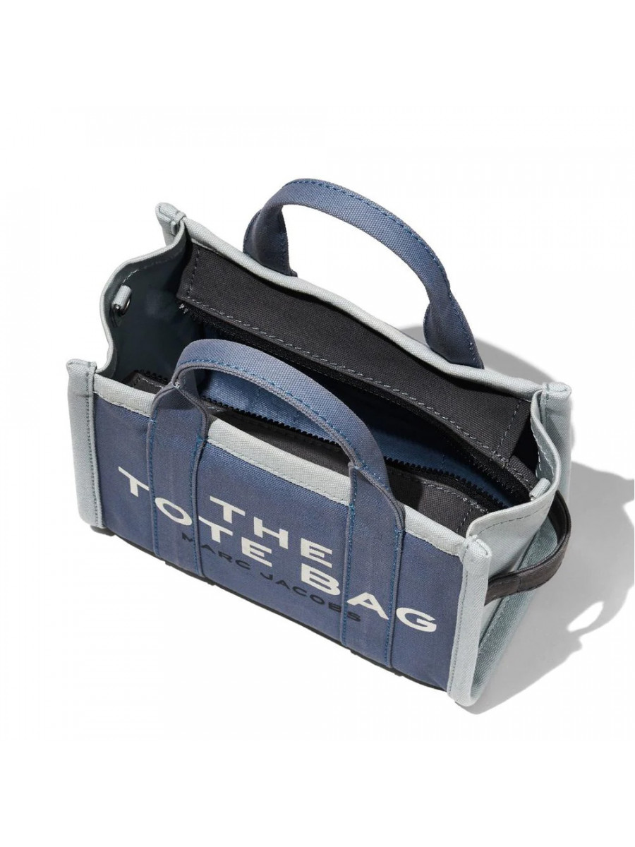 СУМКА MARC JACOBS THE COLORBLOCK SMALL TOTE BAG BLUE MULTI