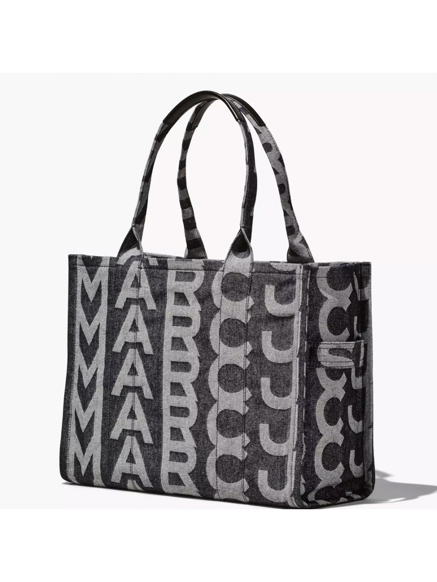 СУМКА MARC JACOBS THE MONOGRAM LARGE TOTE DENIM BLUE