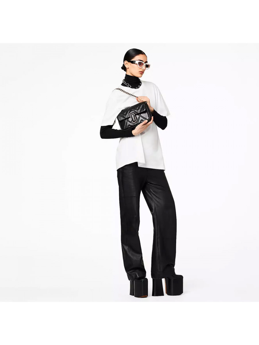 СУМКА THE QUILTED LEATHER J MARC SHOULDER BAG
