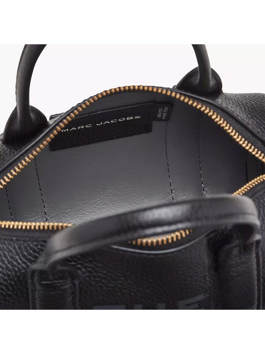 СУМКА MARC JACOBS THE LEATHER MINI DUFFLE BAG BLACK