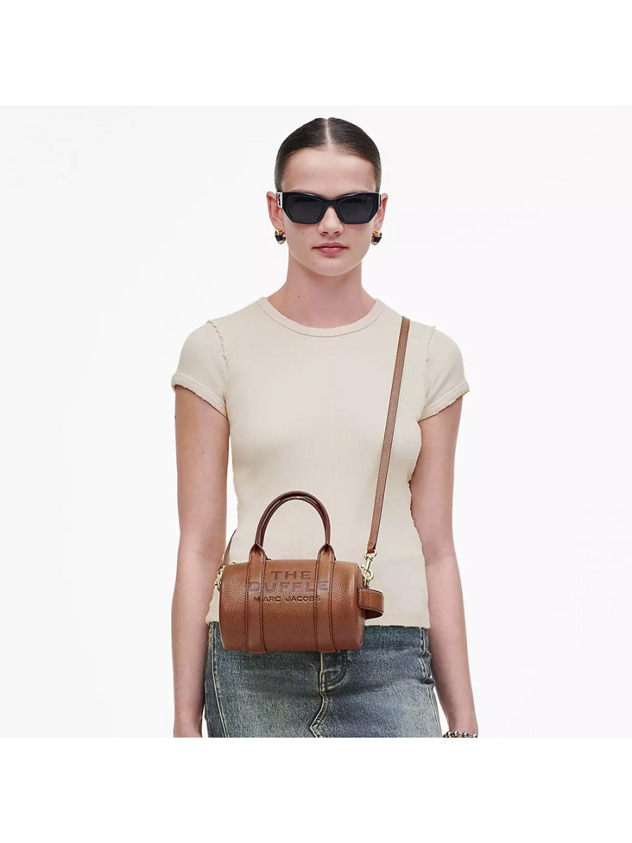 СУМКА MARC JACOBS THE LEATHER MINI DUFFLE BAG ARGAN OIL
